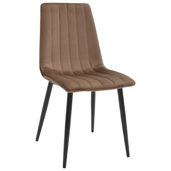 Scaun de bucătărie DecoPrim DC-90P Stofă/ Brown photo 1