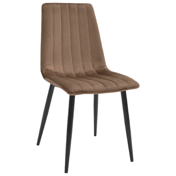 Scaun de bucătărie DecoPrim DC-90P Stofă/ Brown photo 1