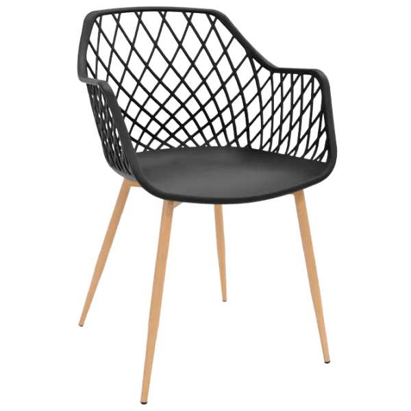 Scaun de bucătărie DecoPrim SL-7019 Plastic/ Black photo 1