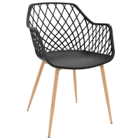 Scaun de bucătărie DecoPrim SL-7019 Plastic/ Black