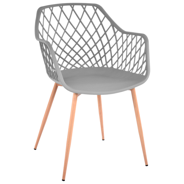 Scaun de bucătărie DecoPrim SL-7019 Plastic/ Gray photo 1 Scaun de bucătărie DecoPrim SL-7019 Plastic/ Gray photo 1