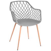 Scaun de bucătărie DecoPrim SL-7019 Plastic/ Gray