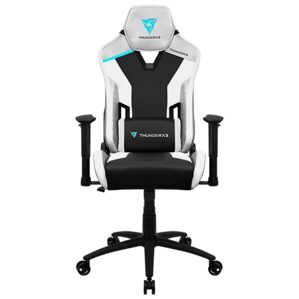 Scaun Gaming ThunderX3 TC3 White Black photo 1