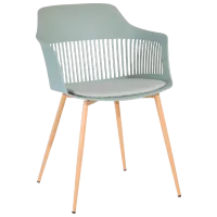 Scaun de bucătărie DecoPrim Leon Plastic/ Green