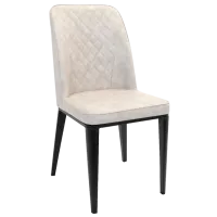 Scaun de bucătărie DecoPrim B-02 Piele artificială/ Gray Black