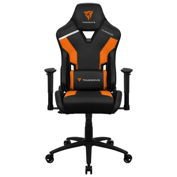 Scaun Gaming ThunderX3 TC3 Orange Black photo 1