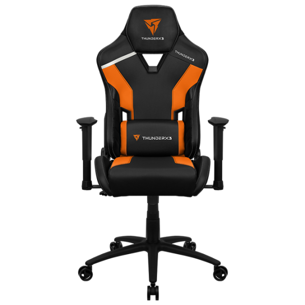 Scaun Gaming ThunderX3 TC3 Orange Black photo 1