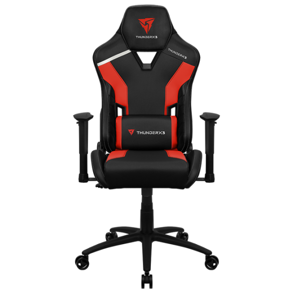 Scaun Gaming ThunderX3 TC3 Red Black photo 1