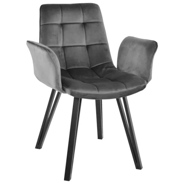 Scaun de bucătărie DecoPrim DC-18 Placaj, spumă poliuretanică/ Dark Gray photo 1