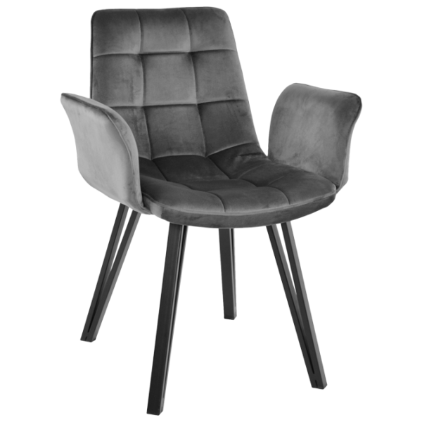 Scaun de bucătărie DecoPrim DC-18 Placaj, spumă poliuretanică/ Dark Gray photo 1