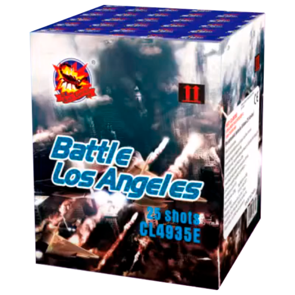 Baterie de artificii Chili BATTLE LOS ANGELES CL4935E 25 focuri photo 1 Baterie de artificii Chili BATTLE LOS ANGELES CL4935E 25 focuri photo 1