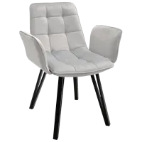 Кухонный стул DecoPrim DC-18 Фанера, пенополиуретан/ Серый