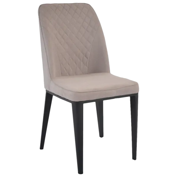 Scaun de bucătărie DecoPrim B-02 Stofă/ Gray Black photo 1 Scaun de bucătărie DecoPrim B-02 Stofă/ Gray Black photo 1