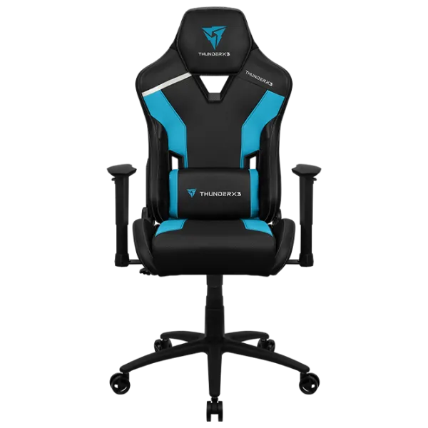 Scaun Gaming ThunderX3 TC3 Blue Black photo 1