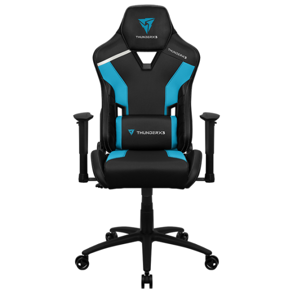 Scaun Gaming ThunderX3 TC3 Blue Black photo 1