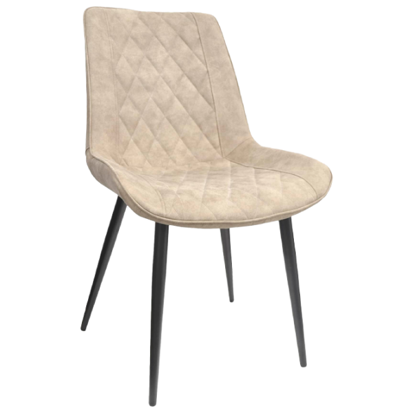 Scaun de bucătărie DecoPrim Hans Stofă/ Beige photo 1