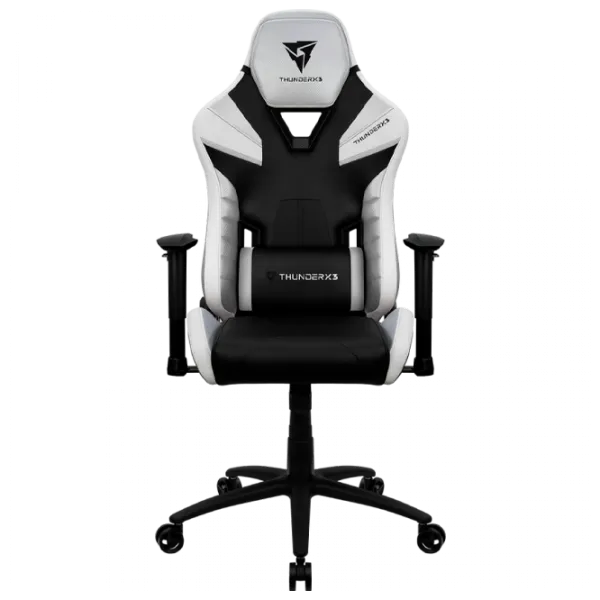 Scaun Gaming ThunderX3 TC5 White Black photo 1