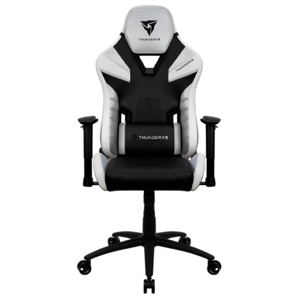 Scaun Gaming ThunderX3 TC5 White Black photo 1