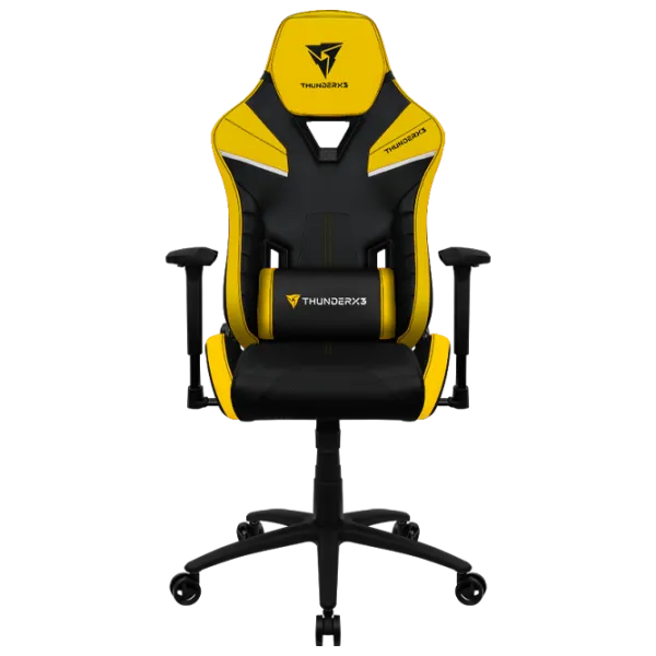 Scaun Gaming ThunderX3 TC5 Yellow Black photo 1