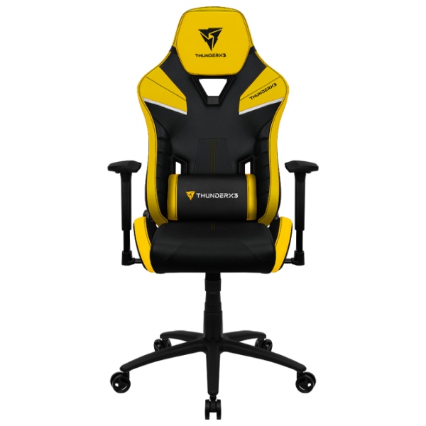 Scaun Gaming ThunderX3 TC5 Yellow Black photo 1
