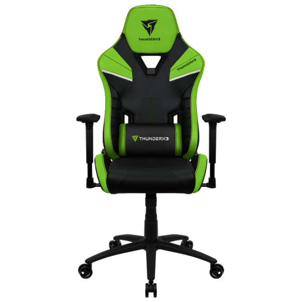 Scaun Gaming ThunderX3 TC5 Green Black photo 1