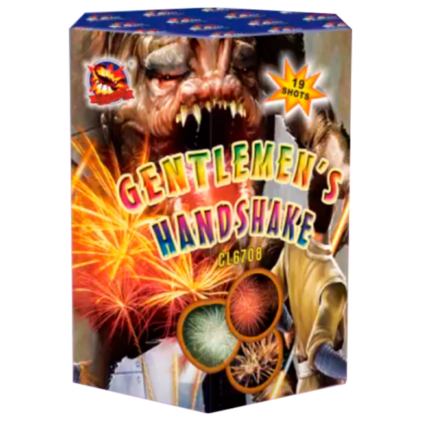 Baterie de artificii Chili Gentlemen's Handshake CL6708 19 focuri photo 1 Baterie de artificii Chili Gentlemen's Handshake CL6708 19 focuri photo 1