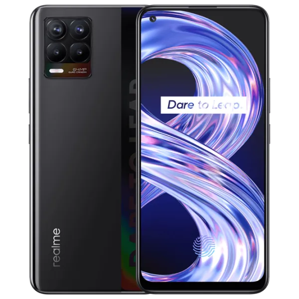 Realme 8 6 GB/ 128 GB/ Dual SIM/ Black Cyber photo 1