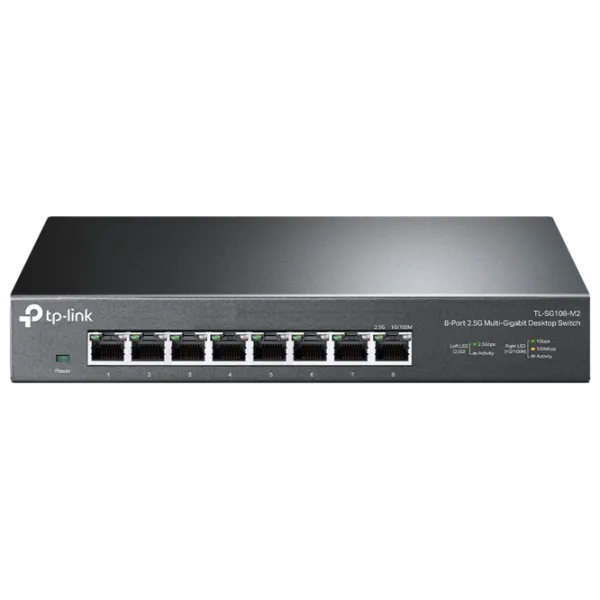 Switch TP-Link TL-SG108-M2 Черный photo 1 Switch TP-Link TL-SG108-M2 Черный photo 1