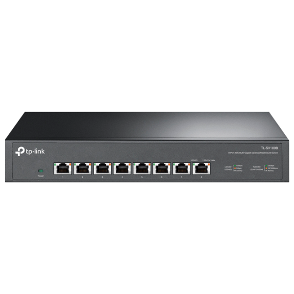 Switch TP-Link TL-SX1008 Черный photo 1