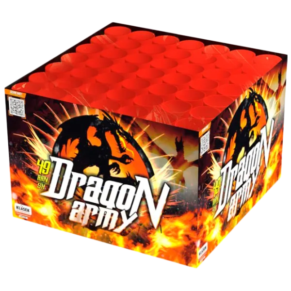 Baterie de artificii Klasek pyrotechnics Dragon Army C4920DR 49 focuri photo 1 Baterie de artificii Klasek pyrotechnics Dragon Army C4920DR 49 focuri photo 1