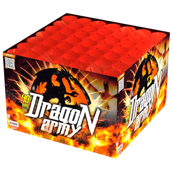 Baterie de artificii Klasek pyrotechnics Dragon Army C4920DR 49 focuri photo 1 Baterie de artificii Klasek pyrotechnics Dragon Army C4920DR 49 focuri photo 1