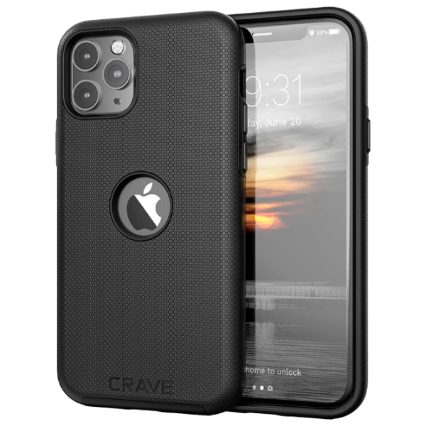 Husă pentru smartphone Apple iPhone 11 Pro CRAVE/ Back/ Termopoliuretan/ Black photo 1