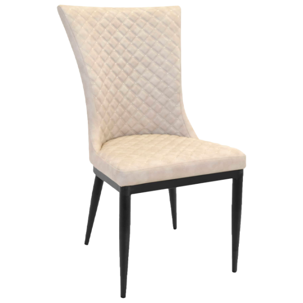 Кухонный стул DecoPrim C-64 ЭКО Кожа/ Бежевый Черный photo 1 Кухонный стул DecoPrim C-64 ЭКО Кожа/ Бежевый Черный photo 1