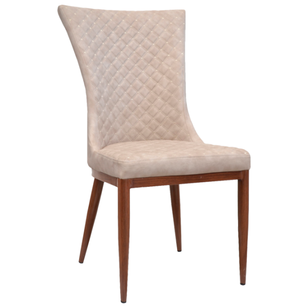 Scaun de bucătărie DecoPrim C-64 ECO Piele/ Beige Brown photo 1