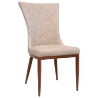 Scaun de bucătărie DecoPrim C-64 ECO Piele/ Beige Brown