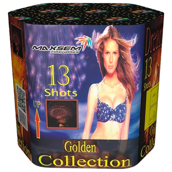 Батарея салютов Maxsem Golden Collection BS13-002 13 залпов photo 1 Батарея салютов Maxsem Golden Collection BS13-002 13 залпов photo 1