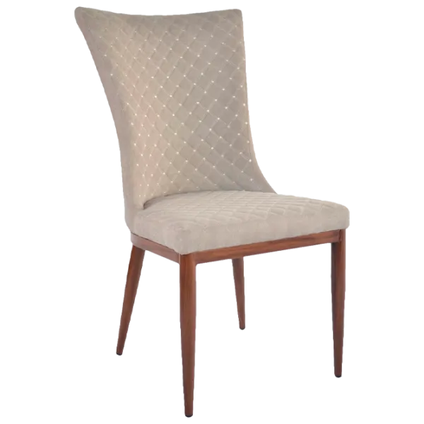 Scaun de bucătărie DecoPrim C-64 ECO Piele/ Khaki Brown photo 1