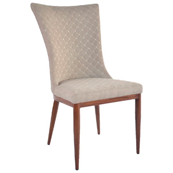 Scaun de bucătărie DecoPrim C-64 ECO Piele/ Khaki Brown photo 1