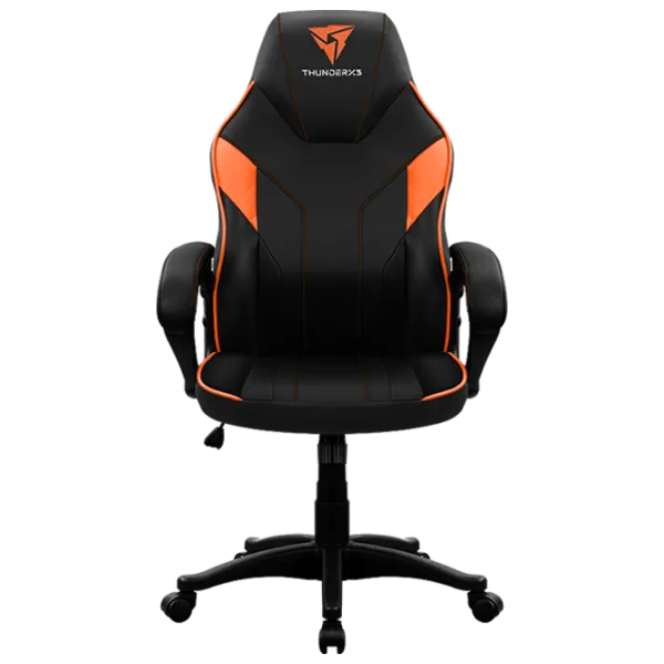 Scaun Gaming ThunderX3 EC1 Orange Black photo 1