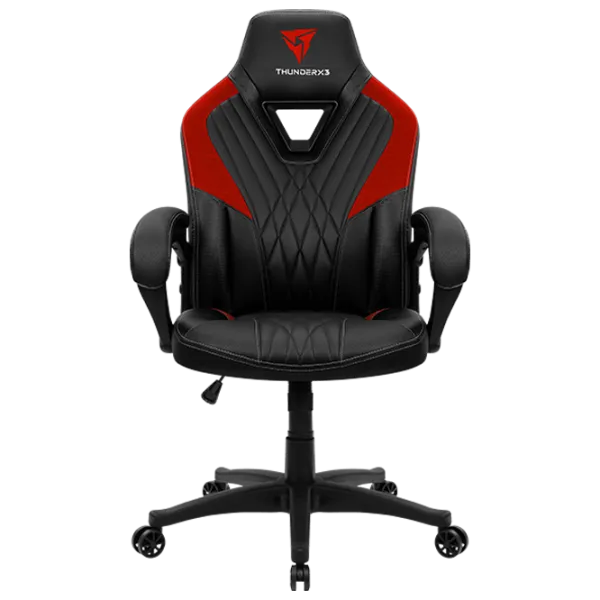 Scaun Gaming ThunderX3 DC1 Red Black photo 1