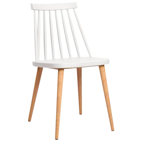 Scaun de bucătărie DecoPrim Jack White Brown photo 1 Scaun de bucătărie DecoPrim Jack White Brown photo 1