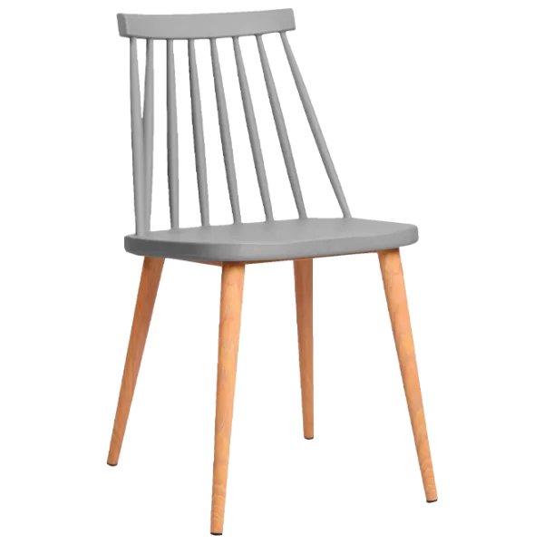 Scaun de bucătărie DecoPrim Jack Gray Brown photo 1 Scaun de bucătărie DecoPrim Jack Gray Brown photo 1