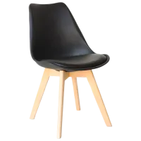 Scaun de bucătărie DecoPrim Jerry Black