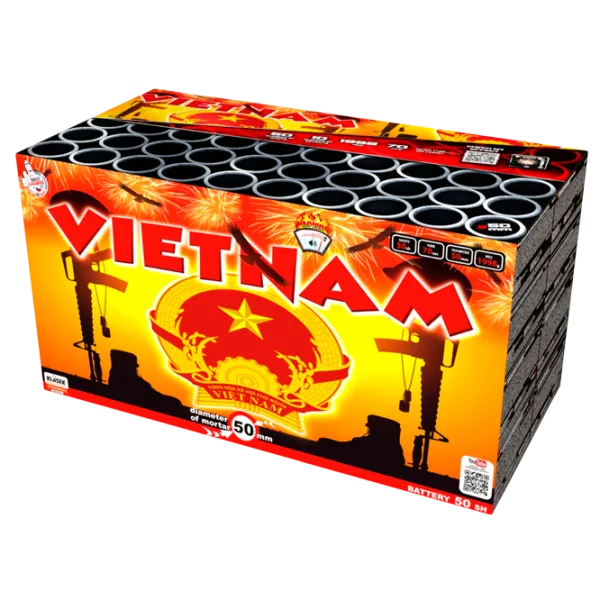 Baterie de artificii Klasek pyrotechnics Vietnam C5050V 50 focuri photo 1 Baterie de artificii Klasek pyrotechnics Vietnam C5050V 50 focuri photo 1