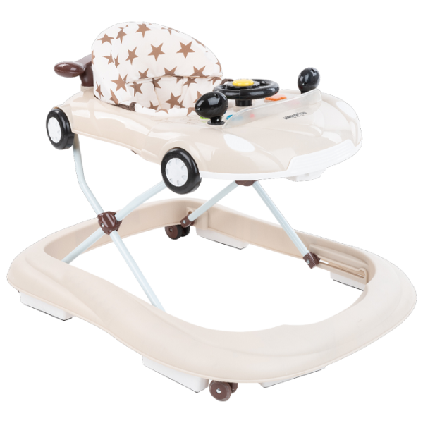 Ходунки Kikka Boo Car (31005030008) Бежевый photo 1 Ходунки Kikka Boo Car (31005030008) Бежевый photo 1