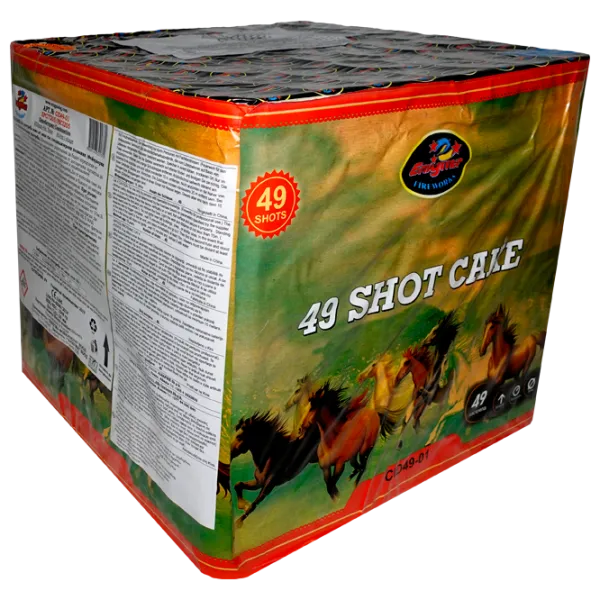 Baterie de artificii Enigma Shot Cake CID49-01 49 focuri photo 1 Baterie de artificii Enigma Shot Cake CID49-01 49 focuri photo 1