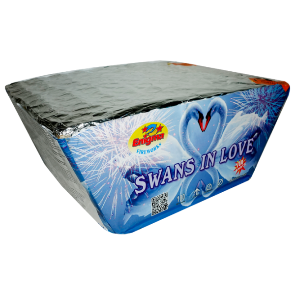 Baterie de artificii Enigma Swans in love EC0104/ 100 100 focuri photo 1 Baterie de artificii Enigma Swans in love EC0104/ 100 100 focuri photo 1