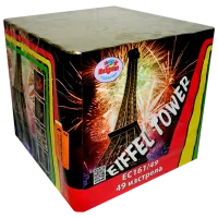 Батарея салютов Enigma Eiffel Tower EC161/ 49 49 залпов