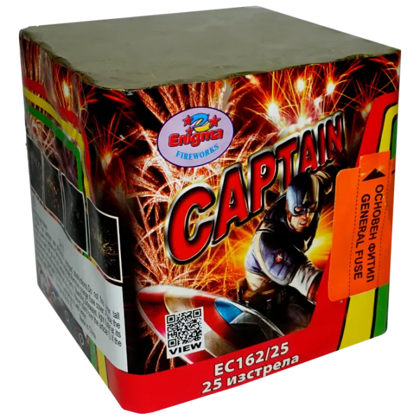 Батарея салютов Enigma Captain EC162/ 25 25 залпов photo 1 Батарея салютов Enigma Captain EC162/ 25 25 залпов photo 1