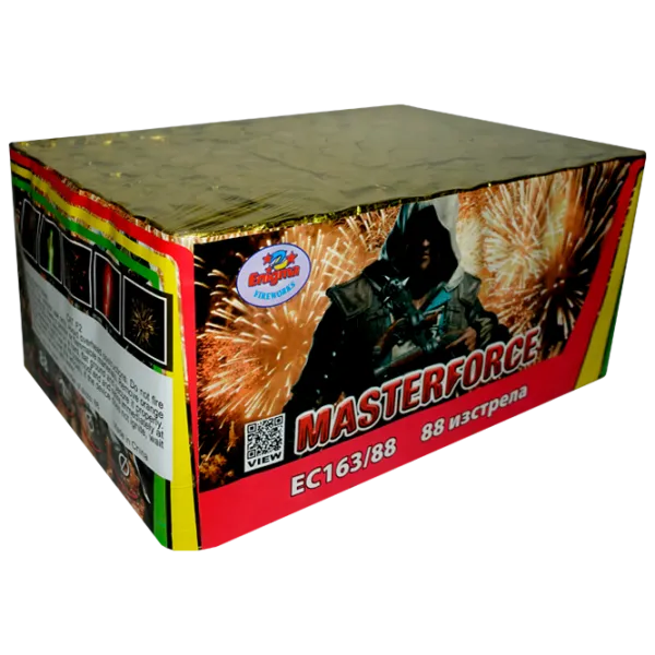 Батарея салютов Enigma Masterforce EC163/ 88 88 залпов photo 1 Батарея салютов Enigma Masterforce EC163/ 88 88 залпов photo 1